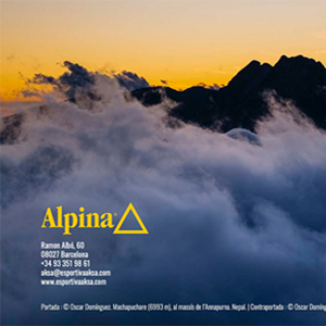 Alpina presenta los nuevos modelos de mochila Brisk 22 y Ortles 28, con la colaboración del fotógrafo Oscar Dominguez