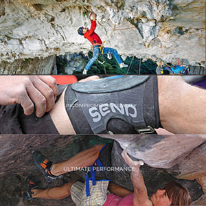 Novedades en el catálogo de Musleras para escaladores "Send Climbing"